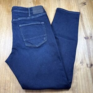 Silver Jeans Co Risto Athletic Fit Skinny Jeans Men's 38x32 Blue Denim Stretch